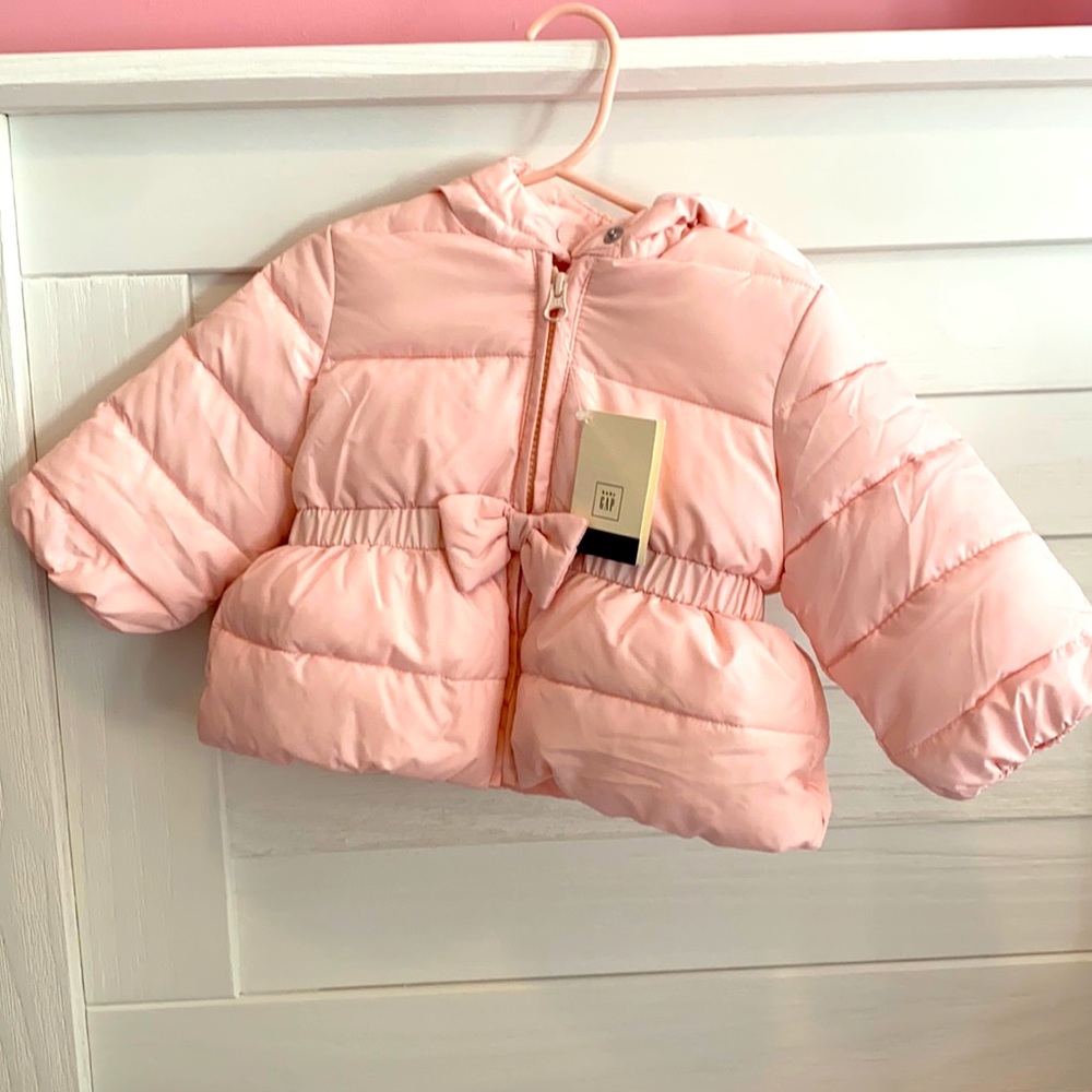 Baby Gap Baby Girl Pink Winter Coat